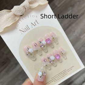 Handmade Wear Armor Ice Transparent Temperament (Option: S-Short Ladder)