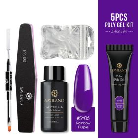 5 Piece Soft Rainbow Gel Kit (Option: ZHG1594)