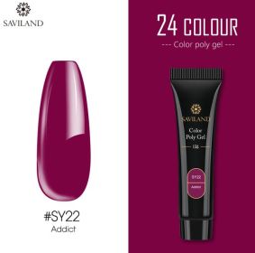 15g nail colored crystal extension glue (Option: SY22)