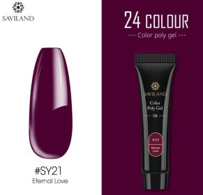 15g nail colored crystal extension glue (Option: SY21)
