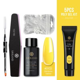 5 Piece Soft Rainbow Gel Kit (Option: ZHG1591)