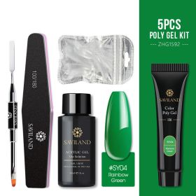 5 Piece Soft Rainbow Gel Kit (Option: ZHG1592)