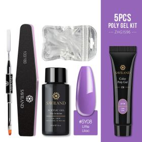 5 Piece Soft Rainbow Gel Kit (Option: ZHG1596)
