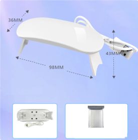 Light Therapy Machine USB Nail Light LED Portable 6W (Option: Medium size 3 lights withou)