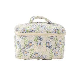 Travel Cosmetic Bags for Women(3 pcs) Cute Floral Makeup Bag (Color: As pic show, Type: Style A)
