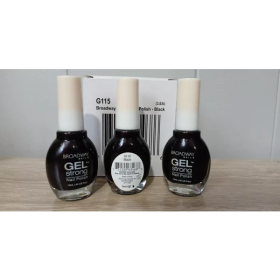 Gel Strong Nail Polish (Option: G115 Black)