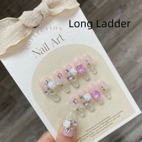 Handmade Wear Armor Ice Transparent Temperament (Option: XS-Long Ladder)