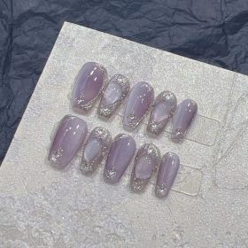 Handmade Wear Armor Fake Nail Patch (Option: Short T-L)
